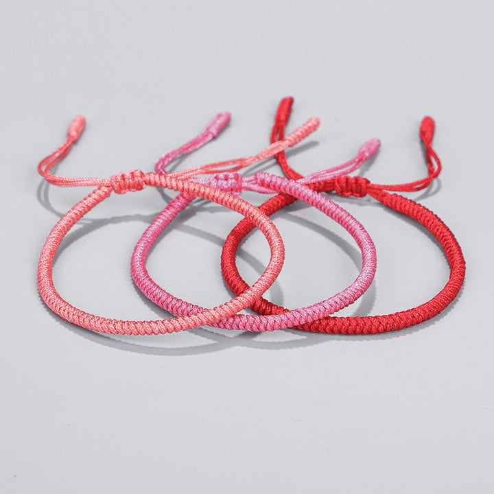 BWOOOH Tibetan 3Pcs King Kong Knot Protection Braided Bracelet | spiritual healing bracelet