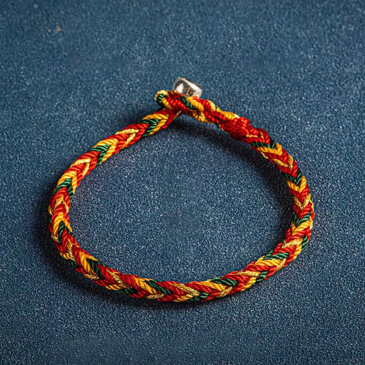 BWOOOH "May you be safe and sound all year round" Lucky Multicolored Bracelet