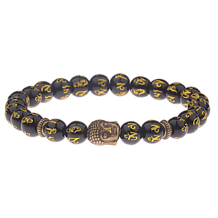 BWOOOH Tibetan Buddha Mantra Amulet Bracelet