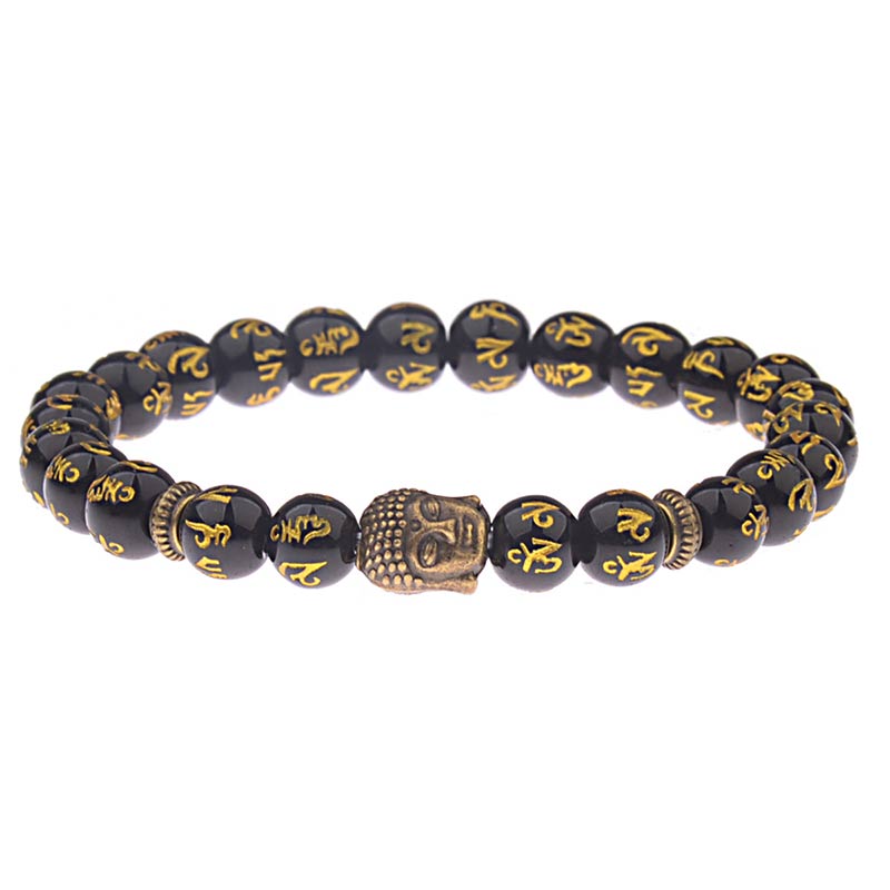 BWOOOH Tibetan Buddha Mantra Amulet Bracelet