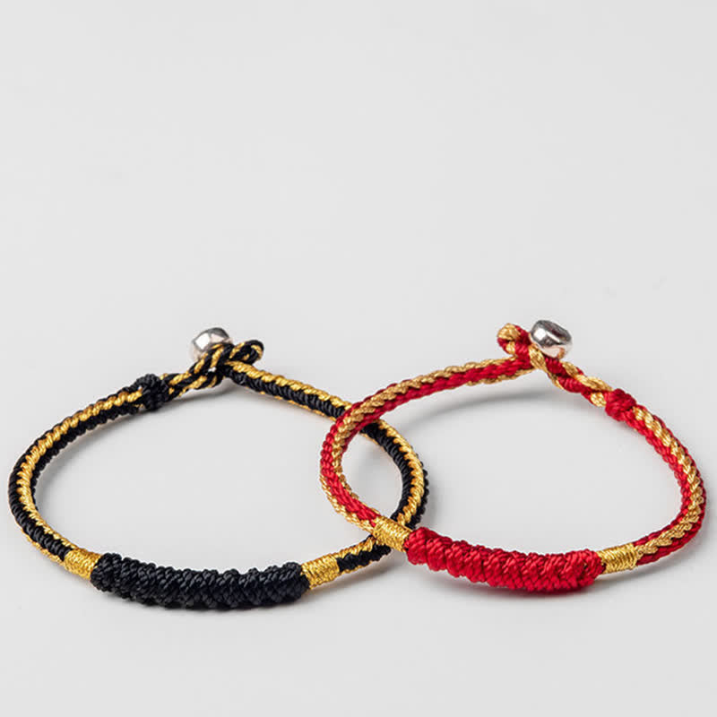 BWOOOH Tibetan Handmade Braid Luck String Protection Bracelet