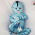 12" & 16" Flexible Solid Platinum Liquid Full Silicone Reborn Doll Baby Girl or Boy Named Hinka