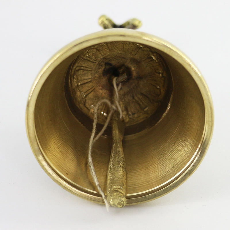 BWOOOH Tibetan Meditation Bell and Vajra Dorje Copper Balance Handmade Decoration Set | Copper Tibetan bell