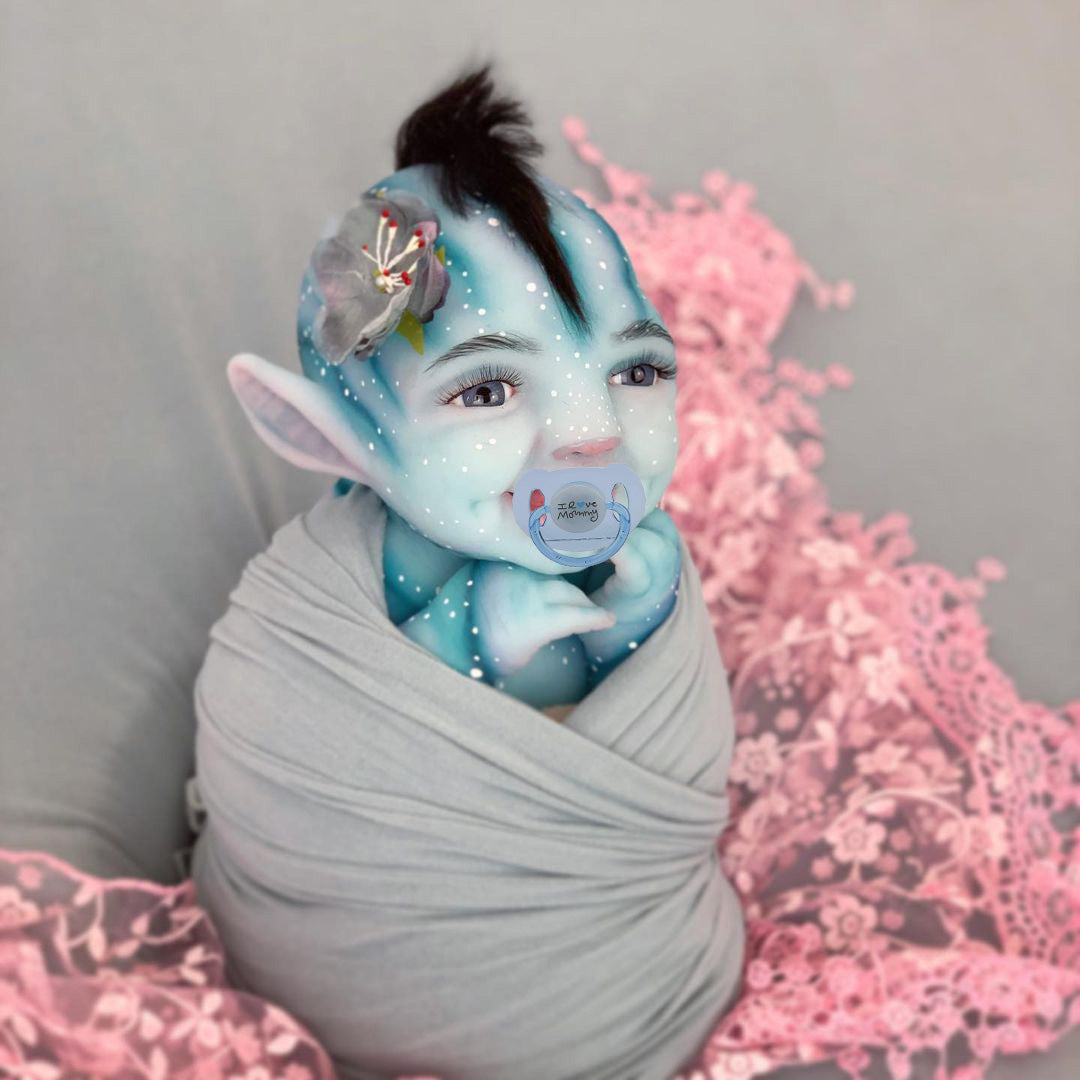 12" & 16" Adorable Baby Girl or Boy Doll Taran Full Body Silicone Extremely Flexible Doll