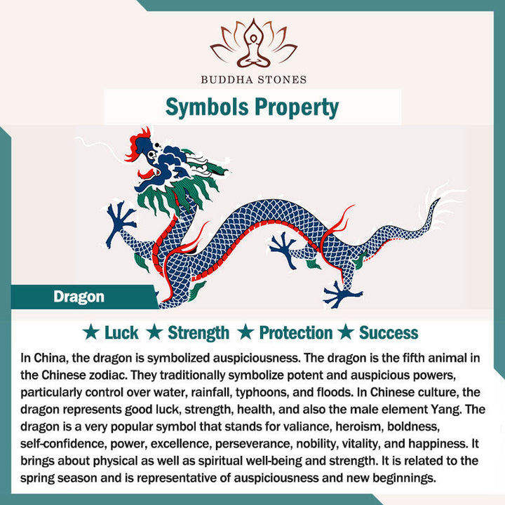 BWOOOH Tibetan Copper Dragon Strength Necklace