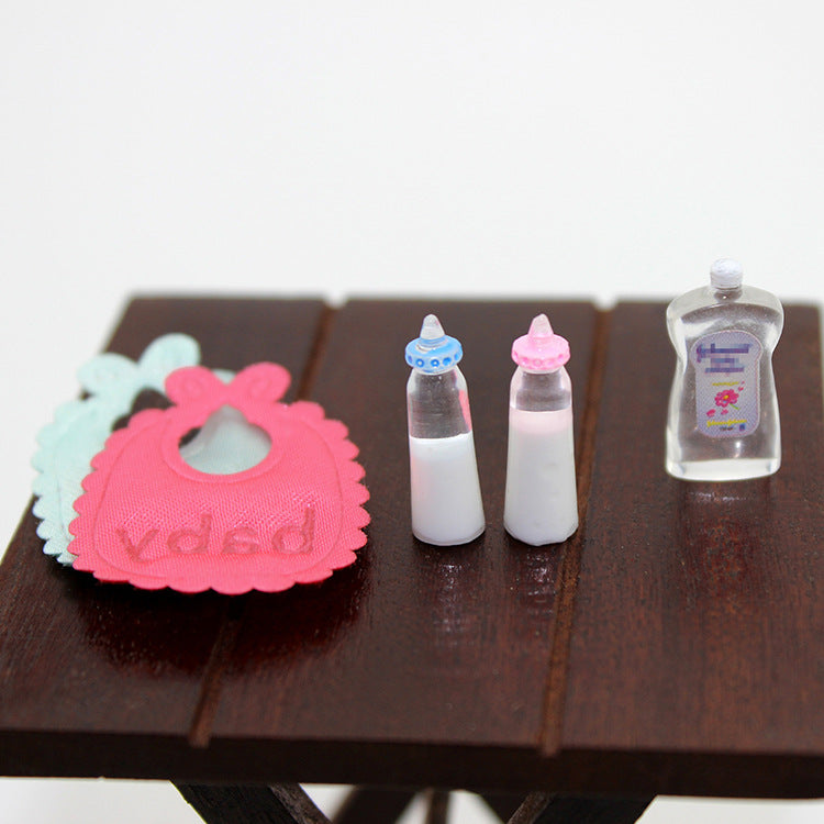 Realistic and Adorable 5-Pieces Set of Reborn Baby Living and Bath Accessories