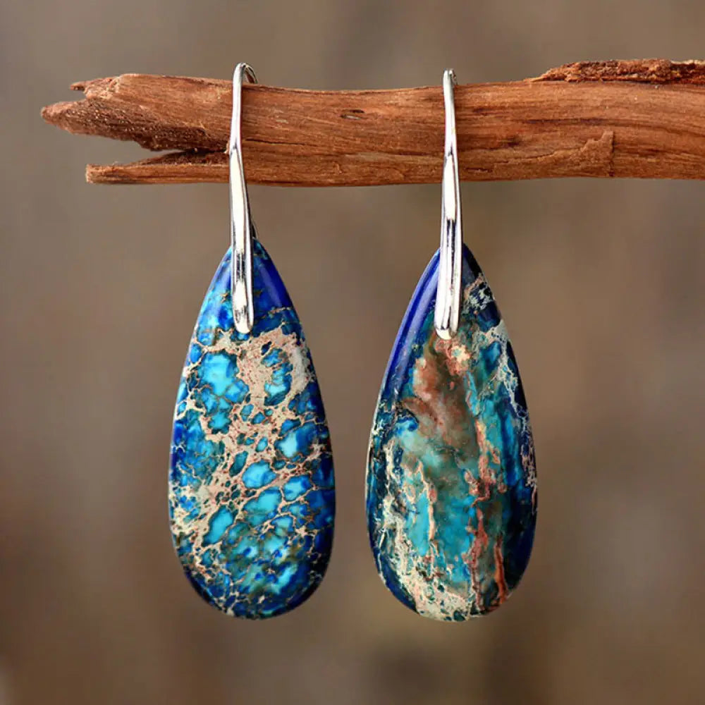 BWOOOH Emperor Stone Healing Crystal Earrings — Crystal crystal healing bracelet for spiritual healing and mindful living