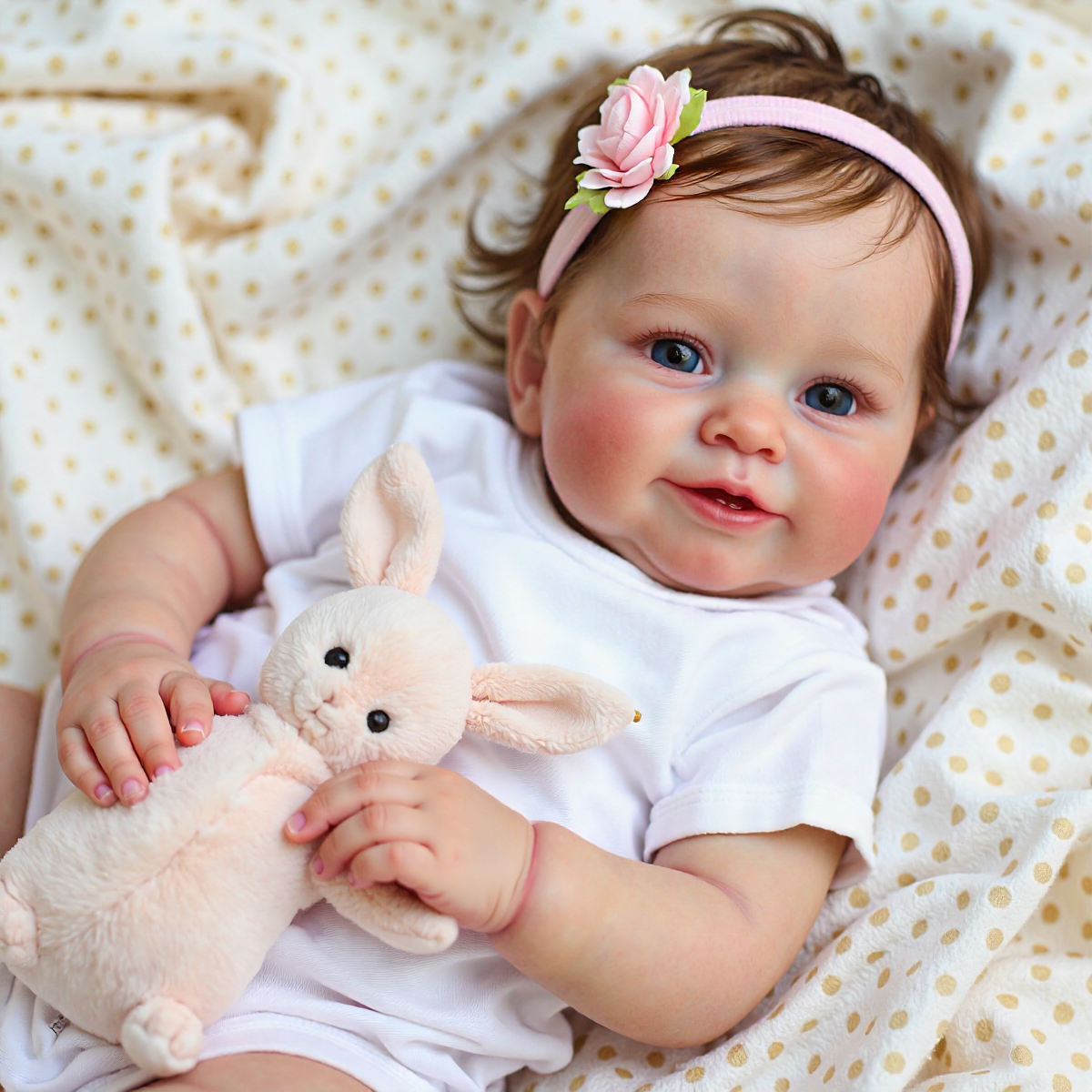 [New] 20" Reborn Toddler Realistic Baby Doll Girl Kikail with Chubby Lifelike Face