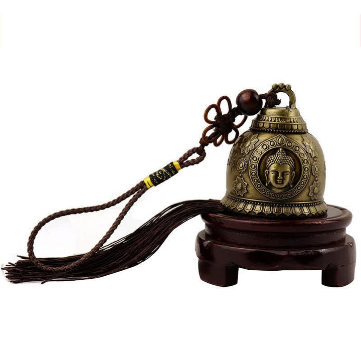 BWOOOH Feng Shui Buddha Koi Fish Phoenix Wind Chime Bell Luck Wall Hanging Decoration | spiritual healing bracelet