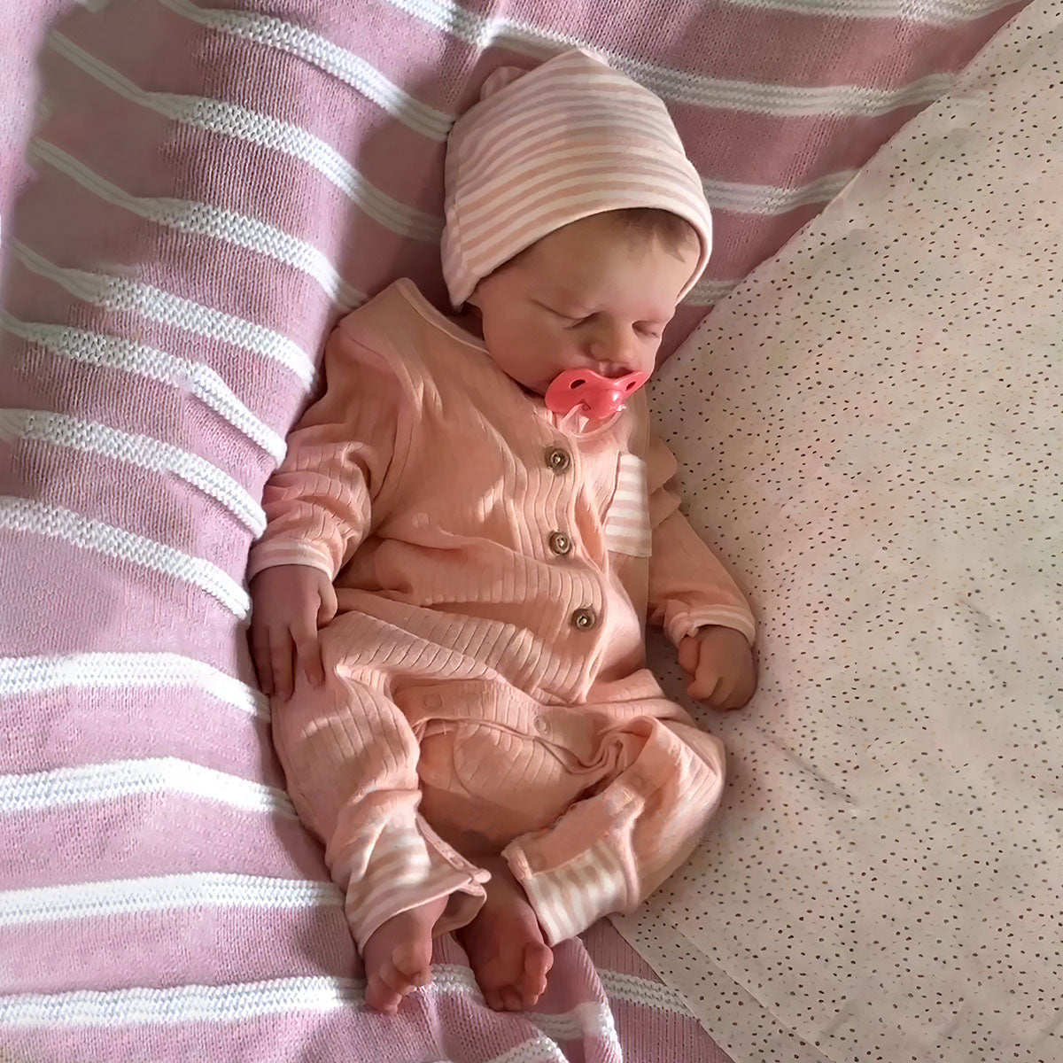 12 & 16 Inches Full Platinum Solid Silicone Newborn Baby Doll Boy and Girl Jacob and Evelyn with Flexible Limbs & Adorable Chubby Face