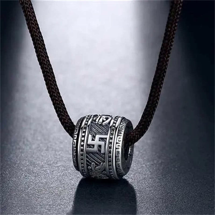 BWOOOH Tibet Om Mani Padme Hum Protection Necklace Pendant