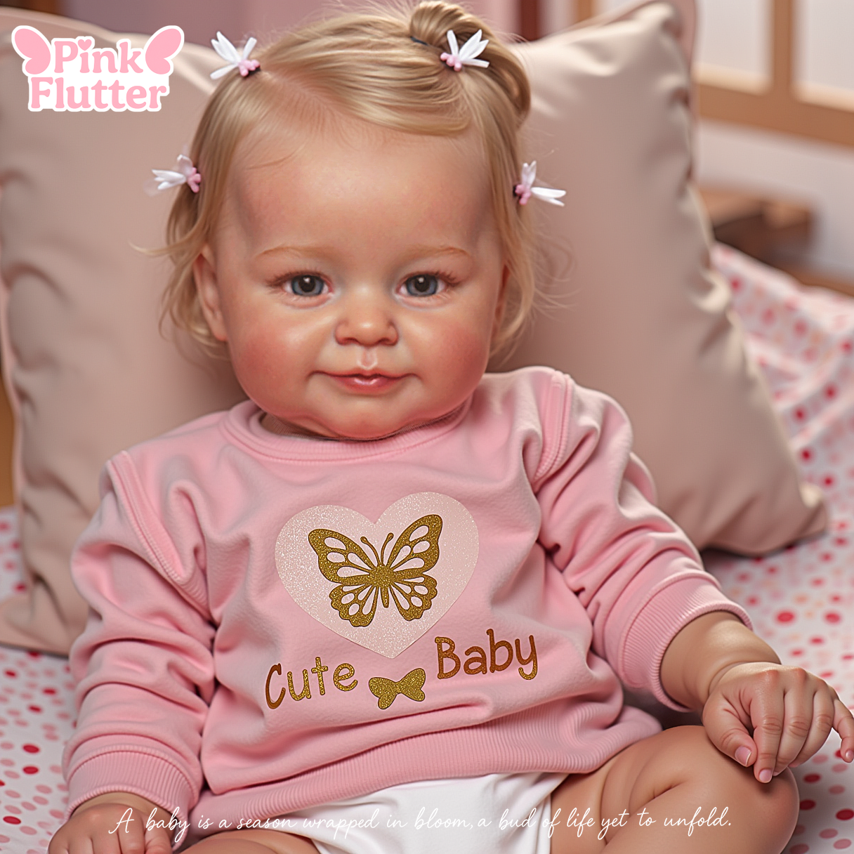 [Special Offer] 20 Inch Hedy Realistic Handmade Reborn Baby Doll Girl with Blonde Hair and Delicate Gift By Dollreborns®