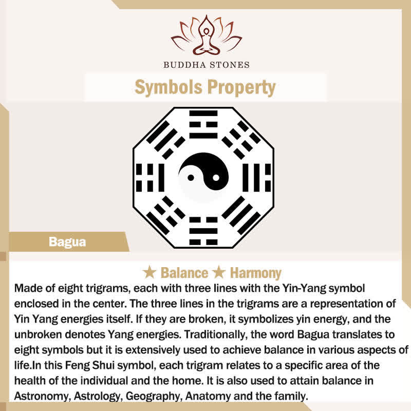 BWOOOH Feng Shui Yin Yang Bagua Wenchang Pen Pagoda Praye