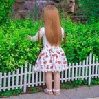 32-inch All-Silicone Rebirth Doll - Cute Emma Style, Full Body Soft Silicone, Movable, Water-Cleanable, Realistic Baby Companion Toy