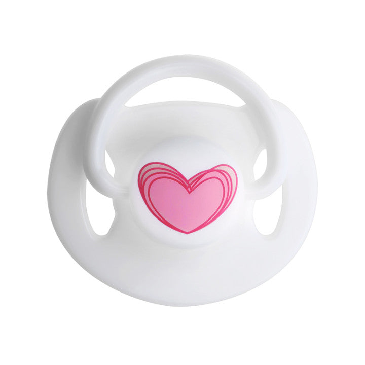 Dollreborns®Center love shape magnetic pacifier