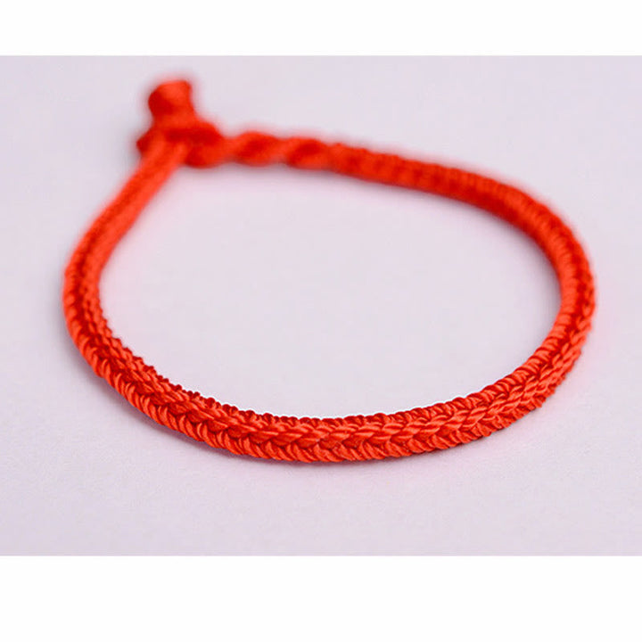 BWOOOH Tibetan Handmade Eight Thread Peace Knot Protection Braided String Bracelet