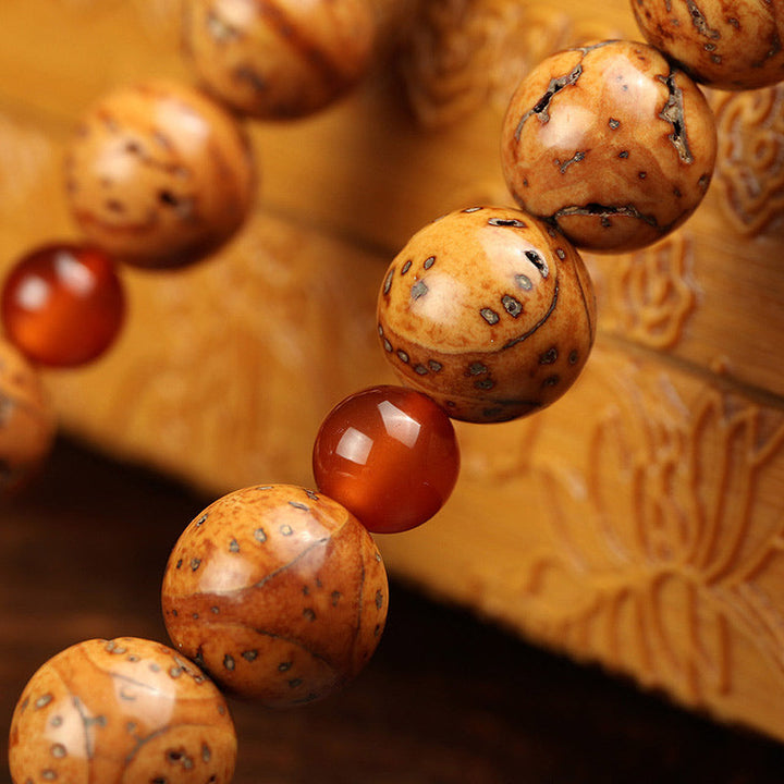 BWOOOH Tibetan Bodhi Seed Wisdom Bracelet