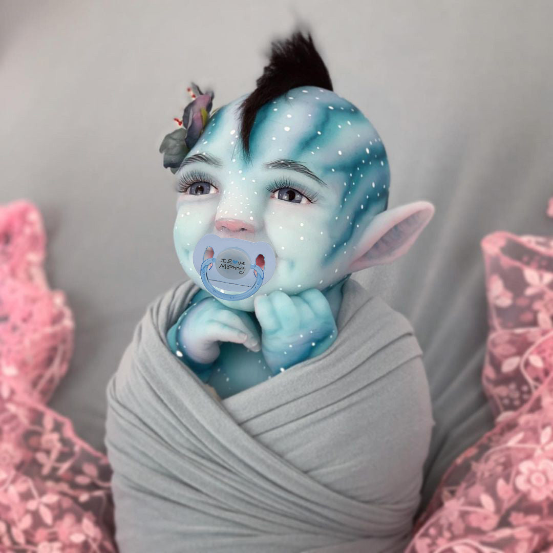 12" & 16" Adorable Baby Girl or Boy Doll Taran Full Body Silicone Extremely Flexible Doll