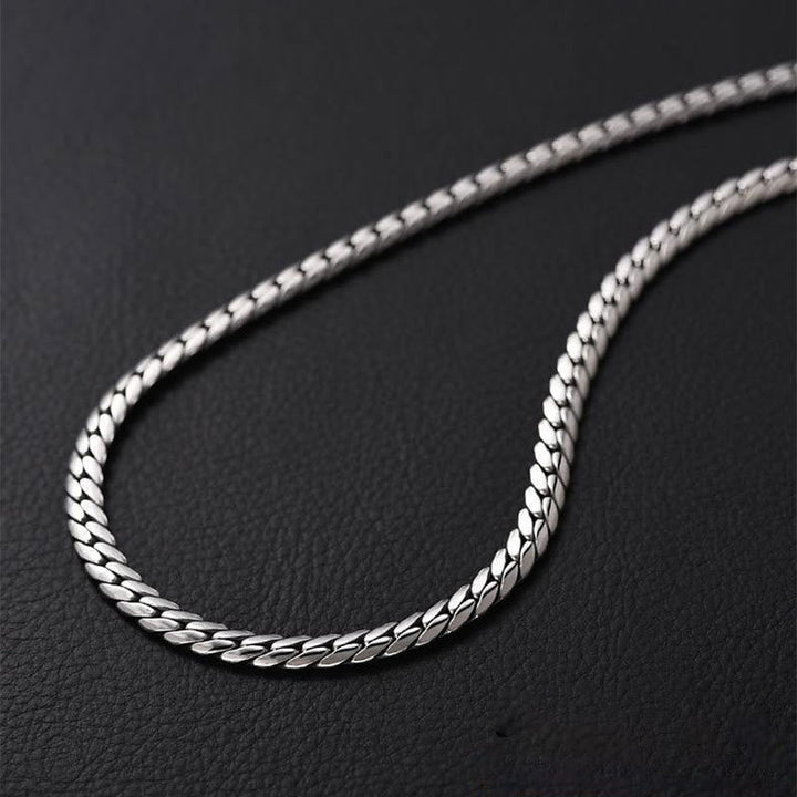 BWOOOH Double Dorje Vajra Strength Punk Copper Chain Bracelet Necklace