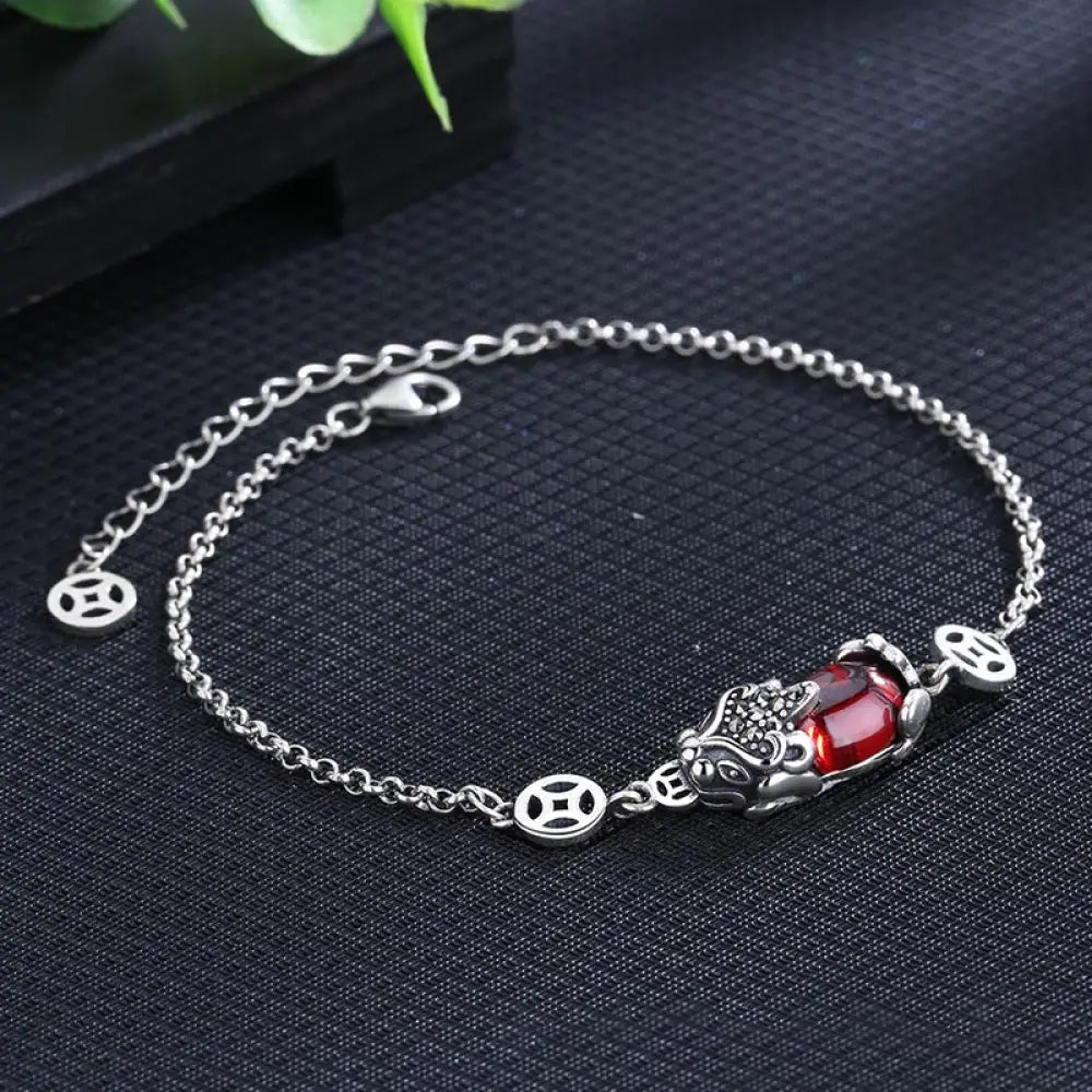 FengShui Genstone PiXiu Wealth Bracelet - 23.3*6.5mm - Bracelet