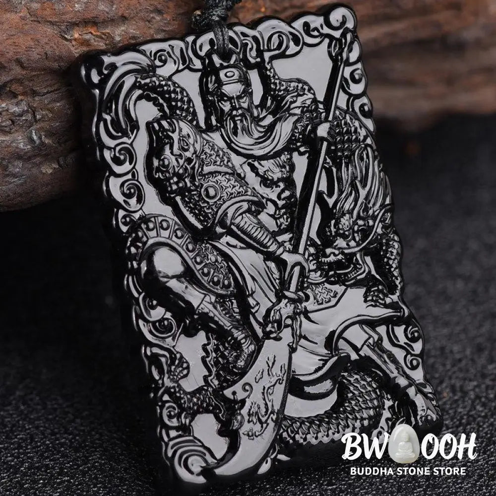 FengShui Lord Guan Protection Necklace Pendant (Extra 30% Off | USE CODE: FS30) - BWOOOH - Necklaces &amp; Pendants