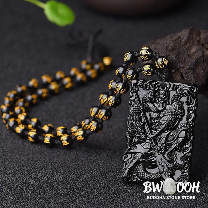FengShui Lord Guan Protection Necklace Pendant (Extra 30% Off | USE CODE: FS30) - BWOOOH - Necklaces &amp; Pendants