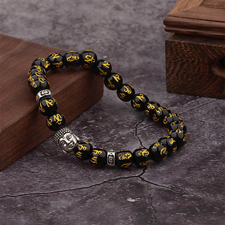BWOOOH Tibetan Buddha Mantra Amulet Bracelet