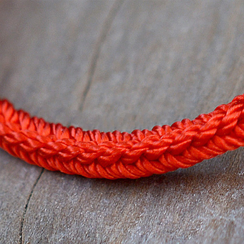 BWOOOH Tibetan Handmade Eight Thread Peace Knot Protection Braided String Bracelet