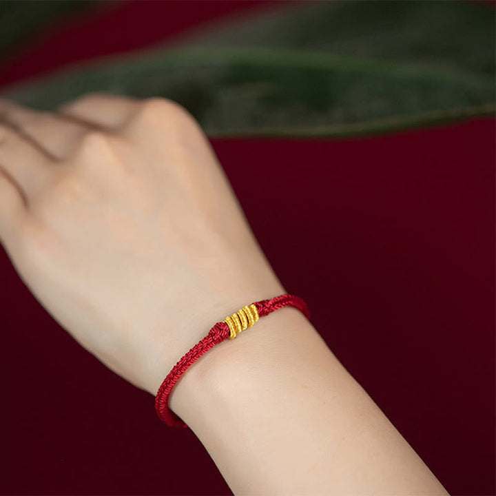 BWOOOH Handcrafted King Kong Knot Luck Protection Braid Rope Bracelet | spiritual healing bracelet