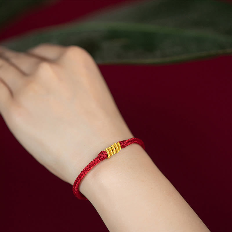 BWOOOH Handcrafted King Kong Knot Luck Protection Braid Rope Bracelet | spiritual healing bracelet