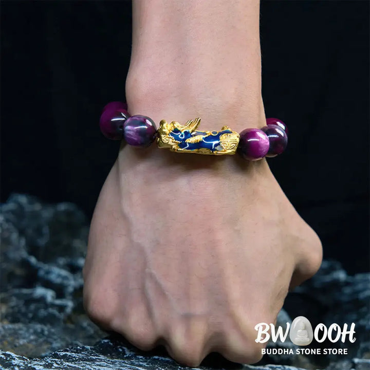 FREE Today: Prosperity and Healing Colorful Sea Willow Color Change PiXiu Bracelet - FREE