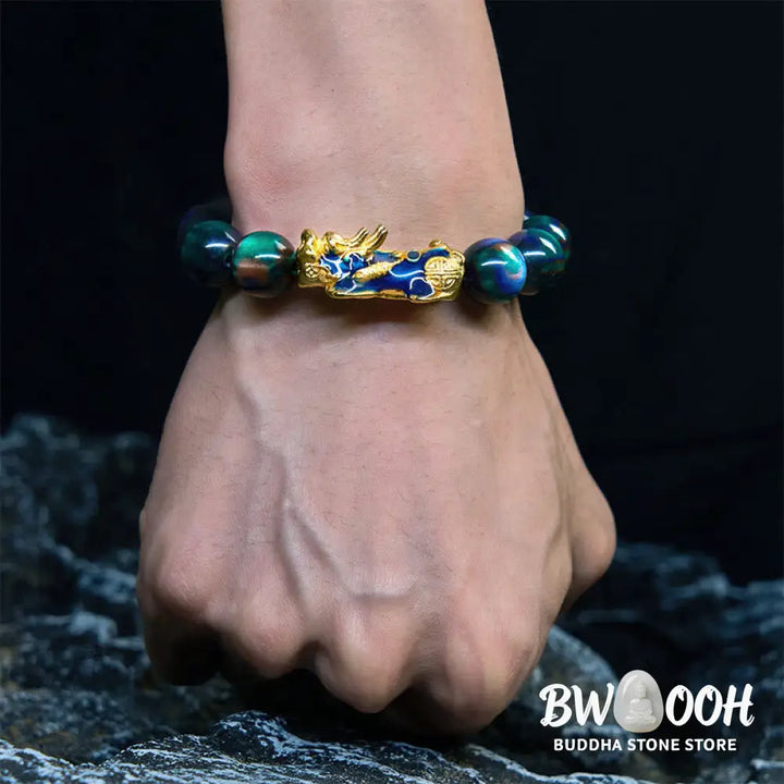 FREE Today: Prosperity and Healing Colorful Sea Willow Color Change PiXiu Bracelet - FREE