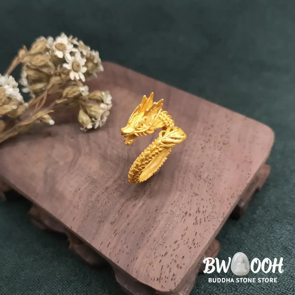 FREE Today: Protection Dragon Strength Adjustable Copper Ring - BWOOOH - Dragon(Protection♥Success) - Ring