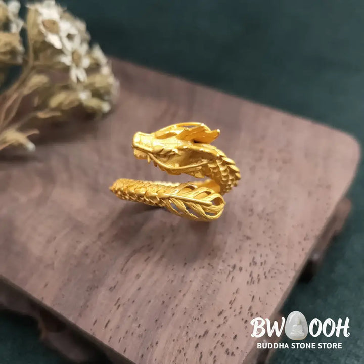 FREE Today: Protection Dragon Strength Adjustable Copper Ring - BWOOOH - Dragon(Protection♥Success) - Ring