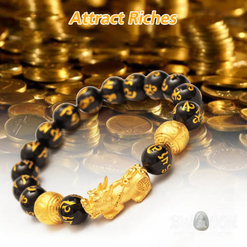 FREE Today: The Source of Wealth PiXiu Bracelet - 10mm - FREE