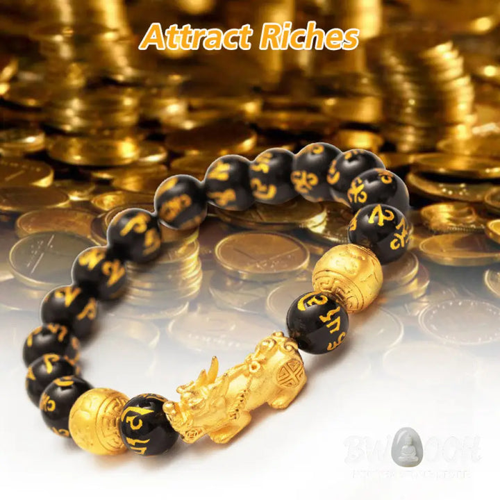 FREE Today: The Source of Wealth PiXiu Bracelet - 10mm - FREE