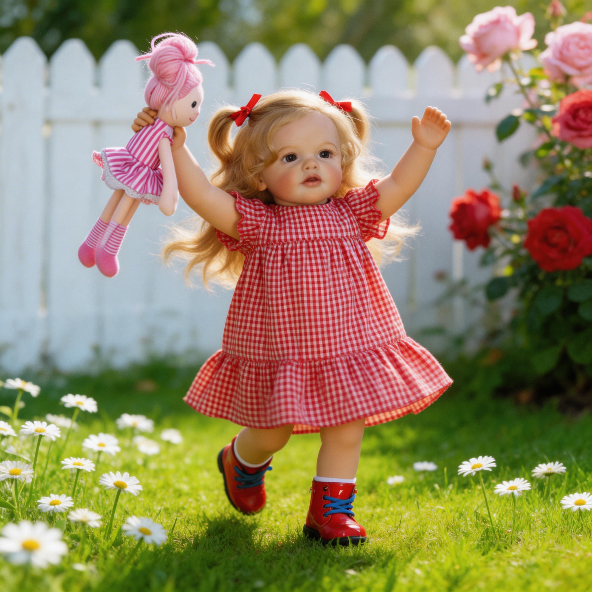 Luna Starlight 24-inch Fully Realistic Silicone Rebirth Doll - Silicone Head and Limbs + Soft Cotton Body, Movable Joints with Implanted Hair, Collector's Edition Childcare Companion Doll