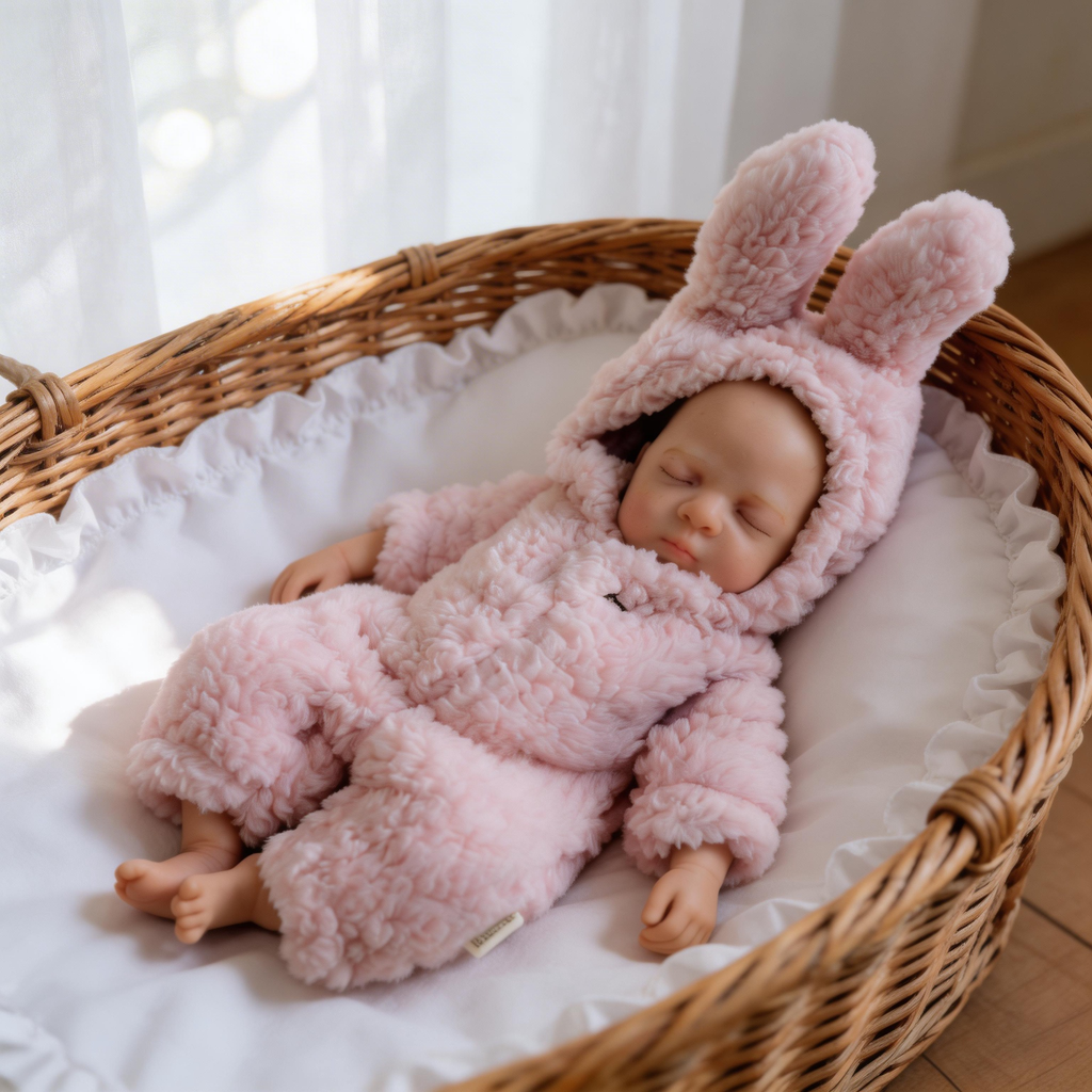 SoftSilk Series 12-inch Silicone Rebirth Doll - Sweetheart Baby Sophia