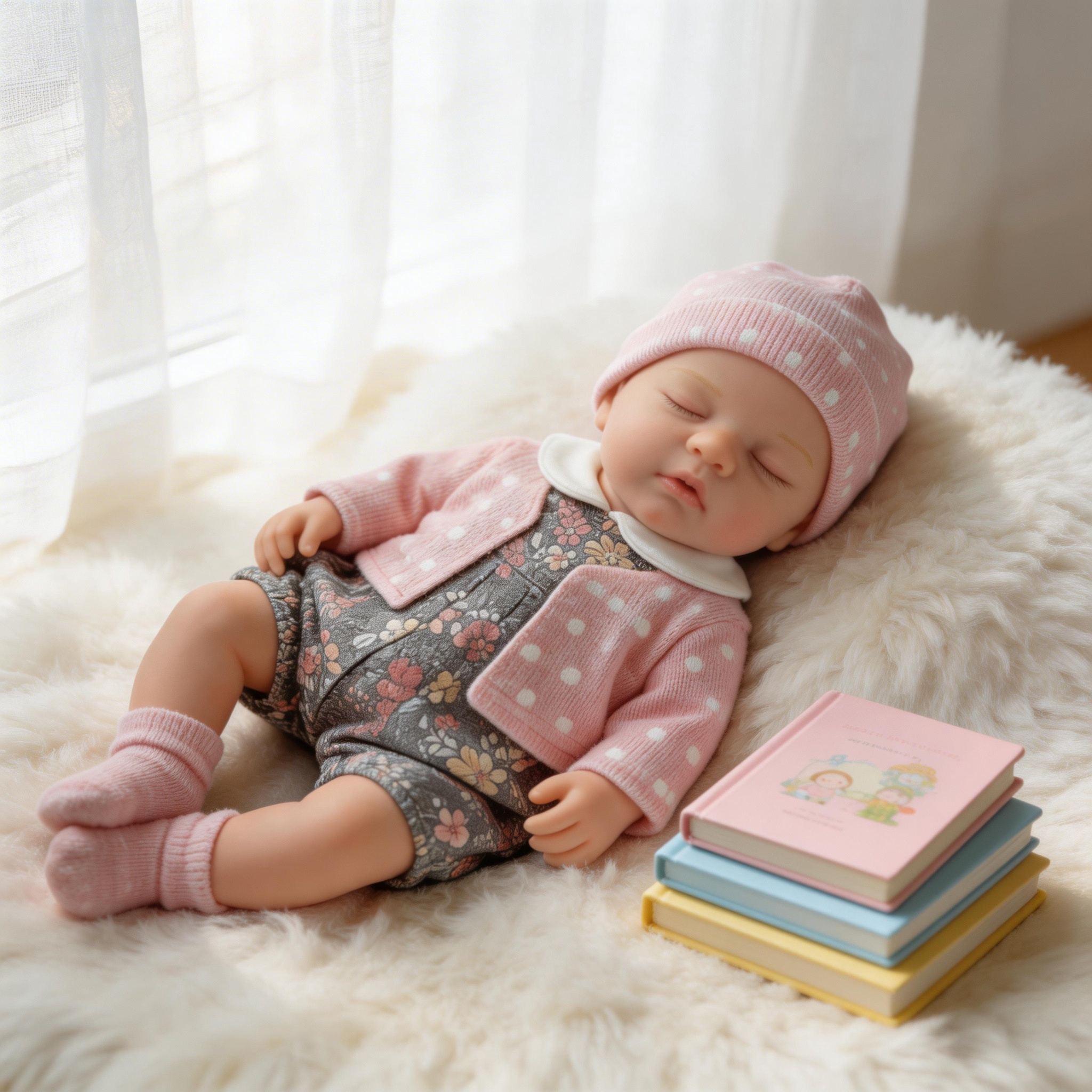 Emma Grace 12-inch All-Silicone Rebirth Doll - Washable and Possible Simulation Baby Toy