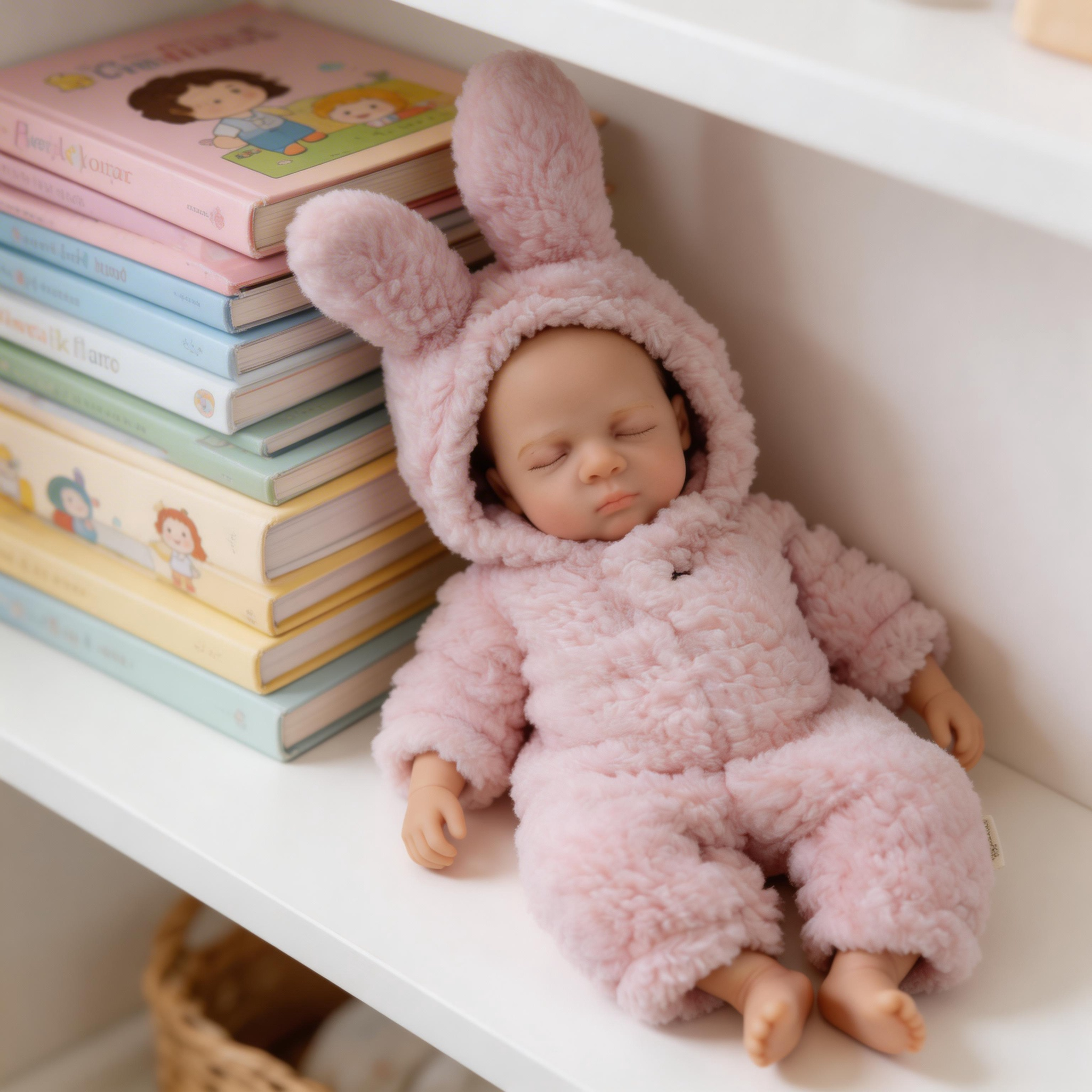 SoftSilk Series 12-inch Silicone Rebirth Doll - Sweetheart Baby Sophia