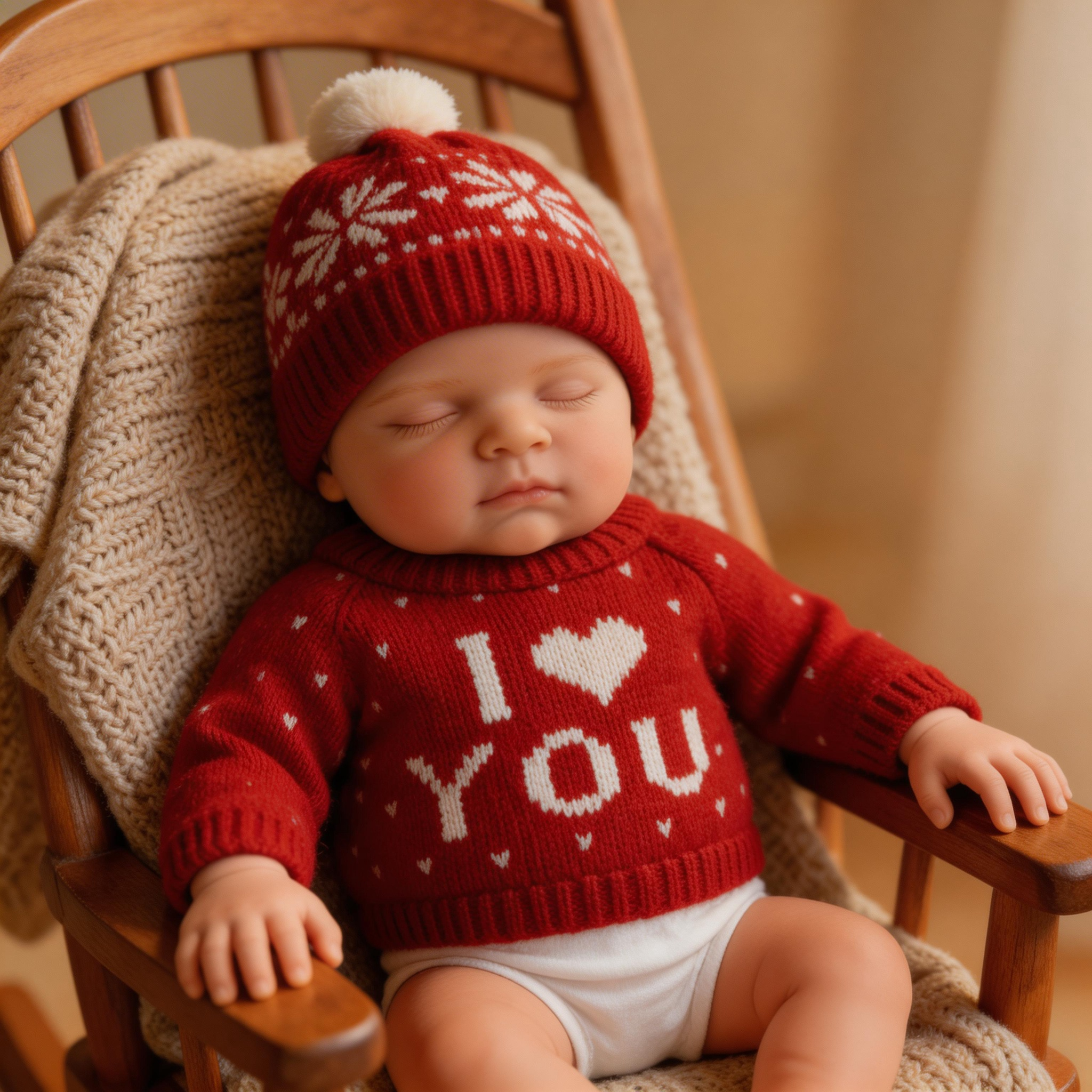 Luna Mae 12-inch All-Silicone Rebirth Sleeping Doll - Super Soft Washable Realistic Baby Toy