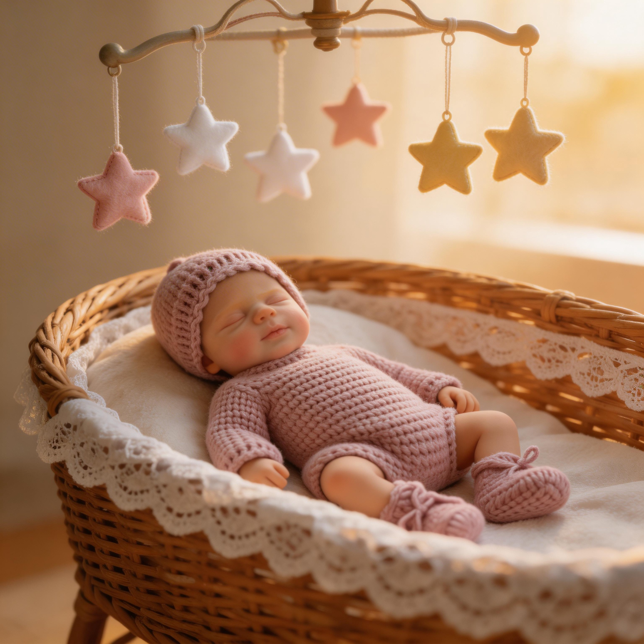 12-inch Rebirth Doll - Soft and Adorable Little Sweetheart Luna, Solid Silicone, Water-Suitable Healing Companion