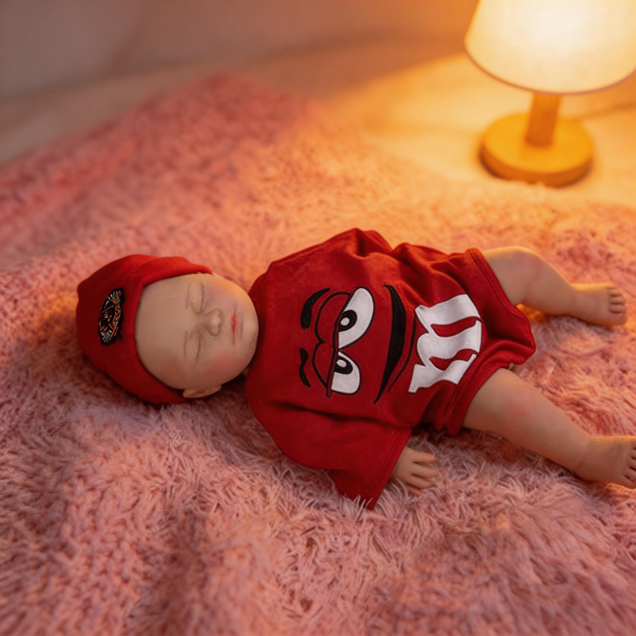 Emma 20-inch Solid Silicone Rebirth Doll: Ultra-realistic Touch, Water-safe Simulation Baby