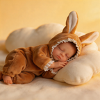 6-inch Realistic Rebirth Doll - Gentle Little Princess Zoe: A heartwarming and comforting doll made entirely of solid silicone and submerged in water.