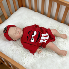 Emma 20-inch Solid Silicone Rebirth Doll: Ultra-realistic Touch, Water-safe Simulation Baby