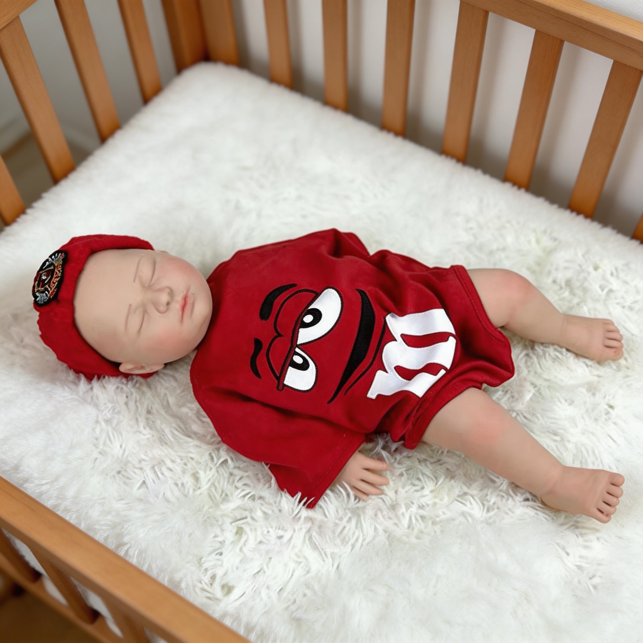 Emma 20-inch Solid Silicone Rebirth Doll: Ultra-realistic Touch, Water-safe Simulation Baby