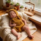 Olivia Angel 18-inch solid silicone rebirth doll - supports full-body bathing, features stretchable limbs, and is a realistic newborn companion toy.