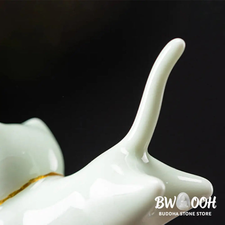 Lovely Cat Panda Ceramic Blessing Incense Burner Decoration - Incense Burner