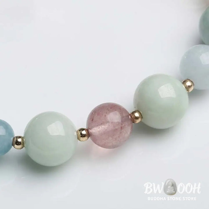 Lucky Bracelet Gourd Jade Bracelet - 0.39 IN (10MM) - Bracelet