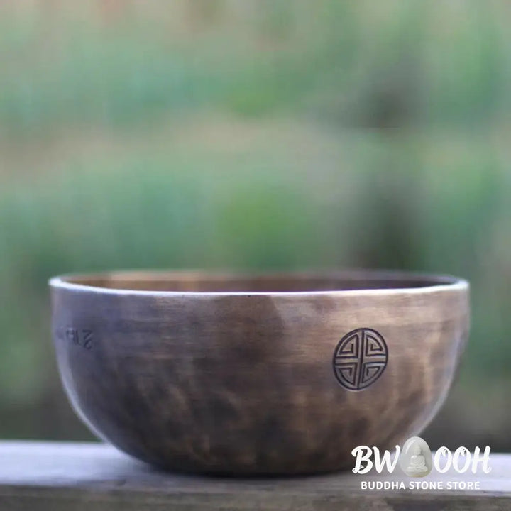 Lunar Rainbow Full Moon Singing Bowl Handcrafted for Healing and Meditation Positive Energy Sound Bowl Set - Singing